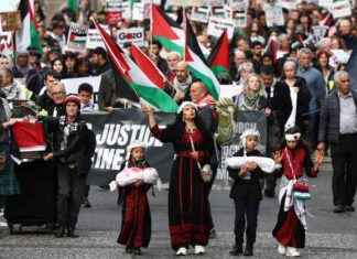 Pro-Palestine Demonstration in Edinburgh Draws Thousands news-05102024-204948