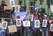 Trans Rights Protest Outside EHRC Office in Glasgow trans-rights-protest-outside-ehrc-office-in-glasgow