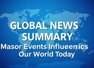 Global News Roundup: Key Events Shaping Our World Today Global News Summary: Major Events Influencing Our World Today