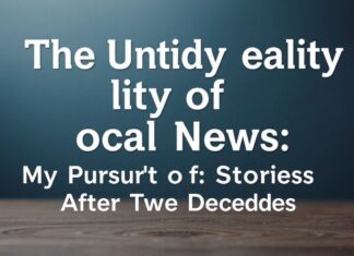 The Messy Truth About Local News: Why I’m Still Chasing Stories After 20 Years The Untidy Reality of Local News: My Pursuit of Stories After Two Decades