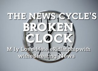 The News Cycle’s Broken Clock: My Love-Hate Relationship with Breaking News The News Cycle's Broken Clock: My Love-Hate Relationship with Breaking News