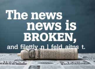 The News Is Broken, and Frankly, I’m Over It The news is broken, and frankly, I'm fed up with it.